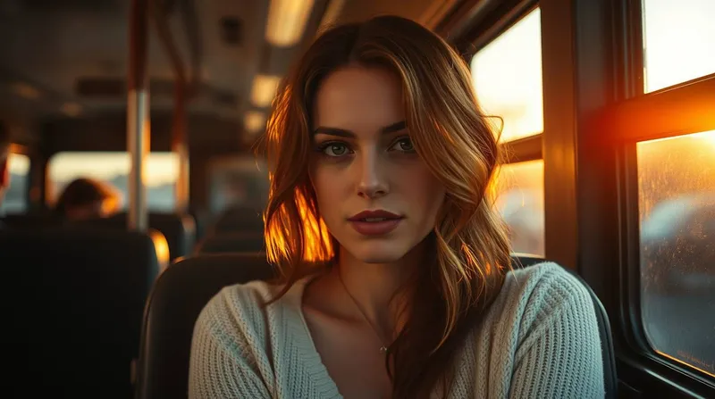 Toquei uma siririca no ônibus